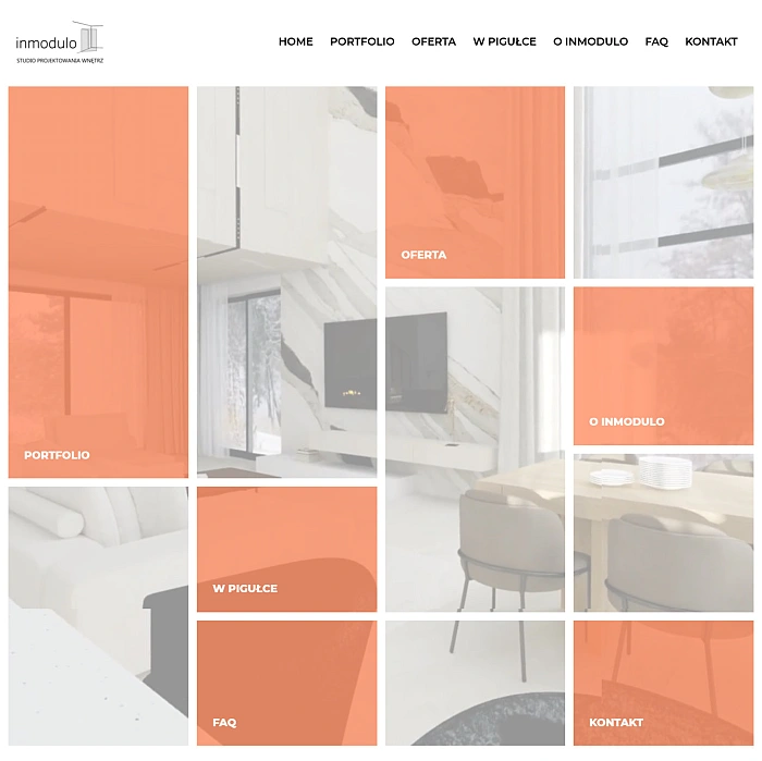 Strona internetowa pracowni Inmodulo