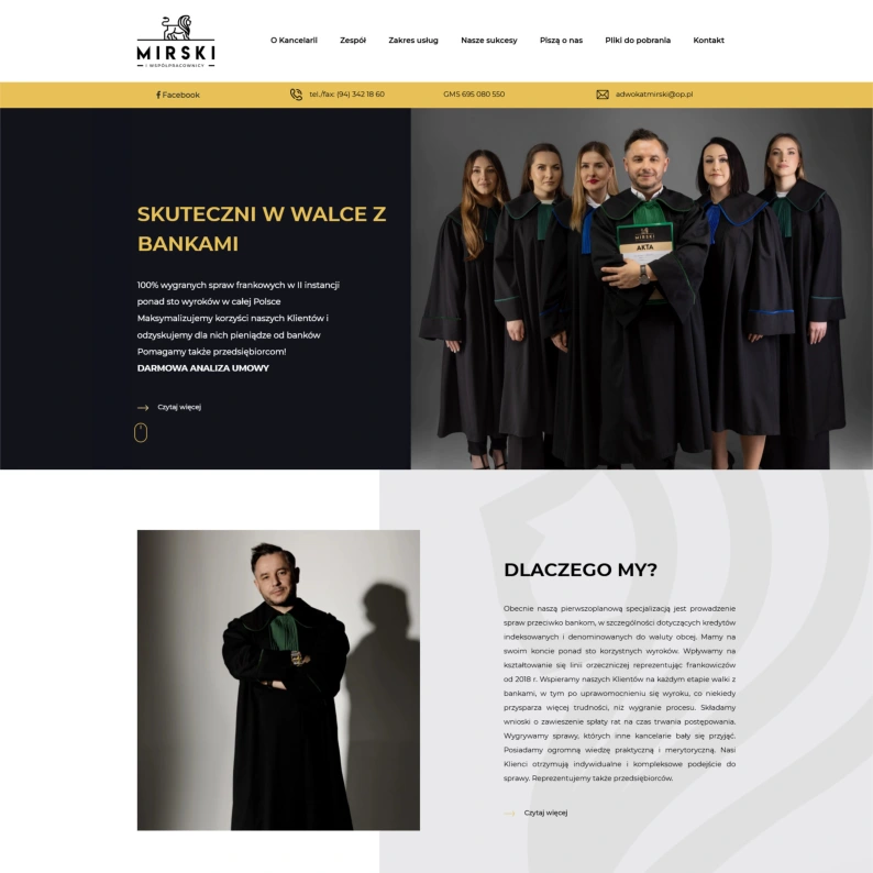 Strona Kancelarii Adwokackiej