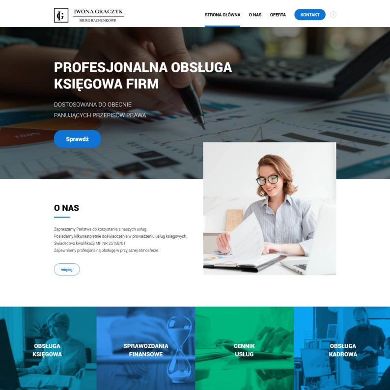 Strona www Biuro Graczyk